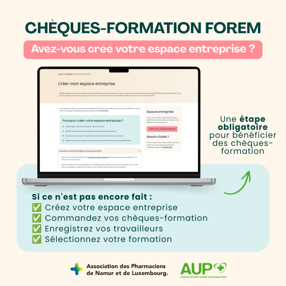 Rentrée = chèques formation
